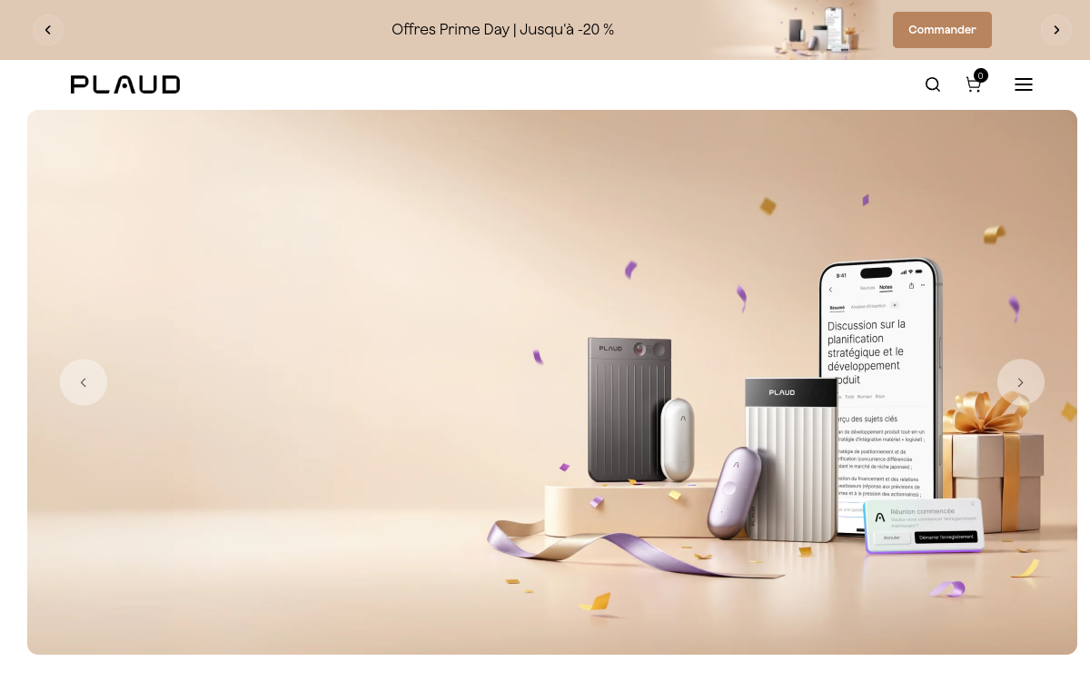 Screenshot of Plaud AI