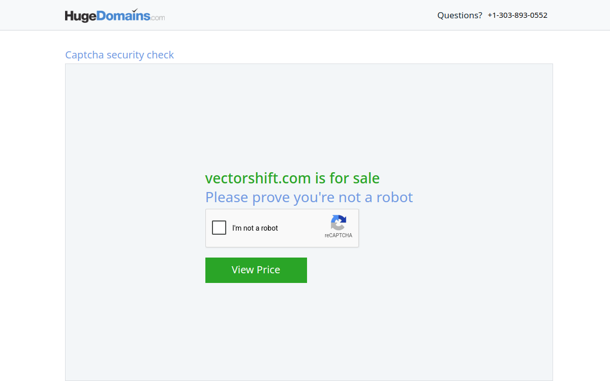 Screenshot of VectorShift