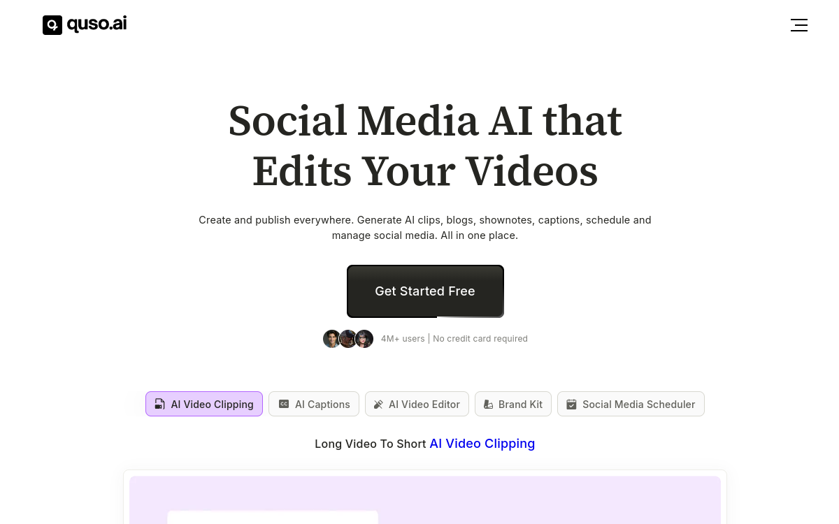 Screenshot of Vidyo.ai