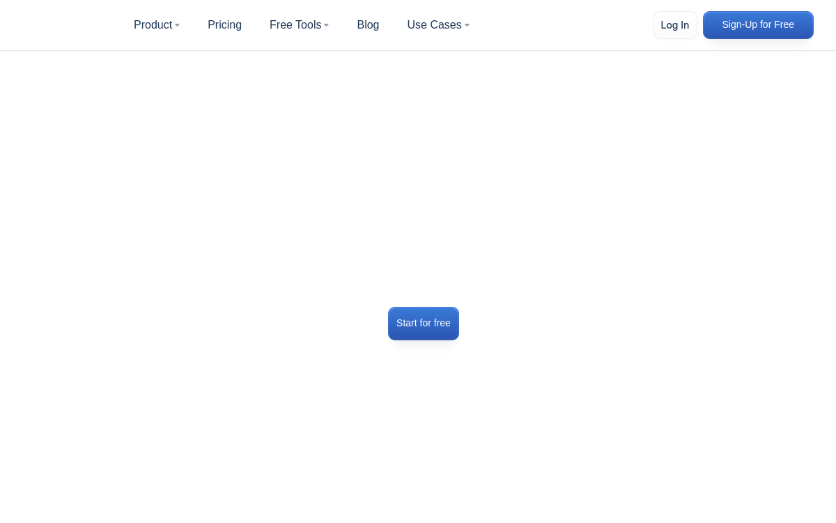 Screenshot of Taplio