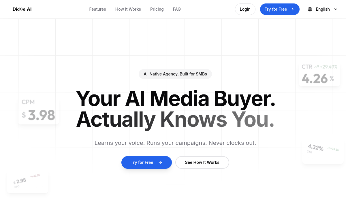 Screenshot of Didoo AI