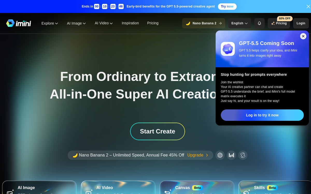 Screenshot of iMini AI