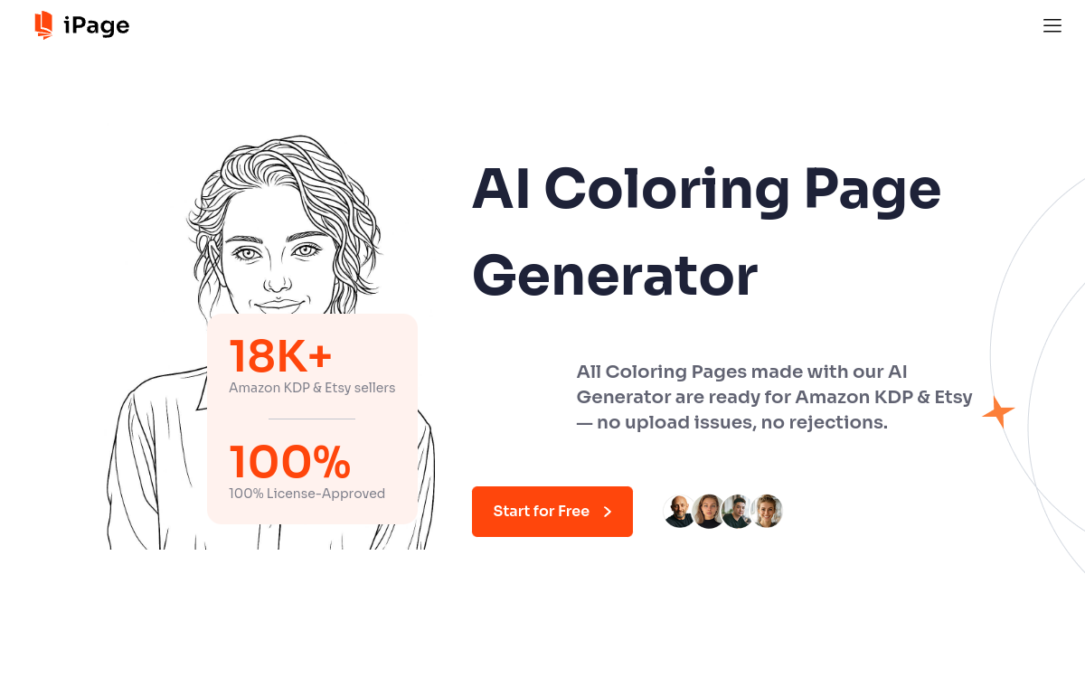 Screenshot of iPage AI