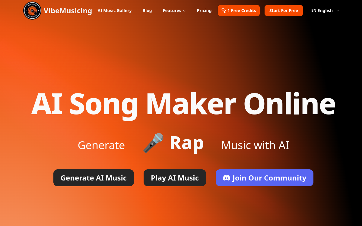 Screenshot of Vibe Musicing