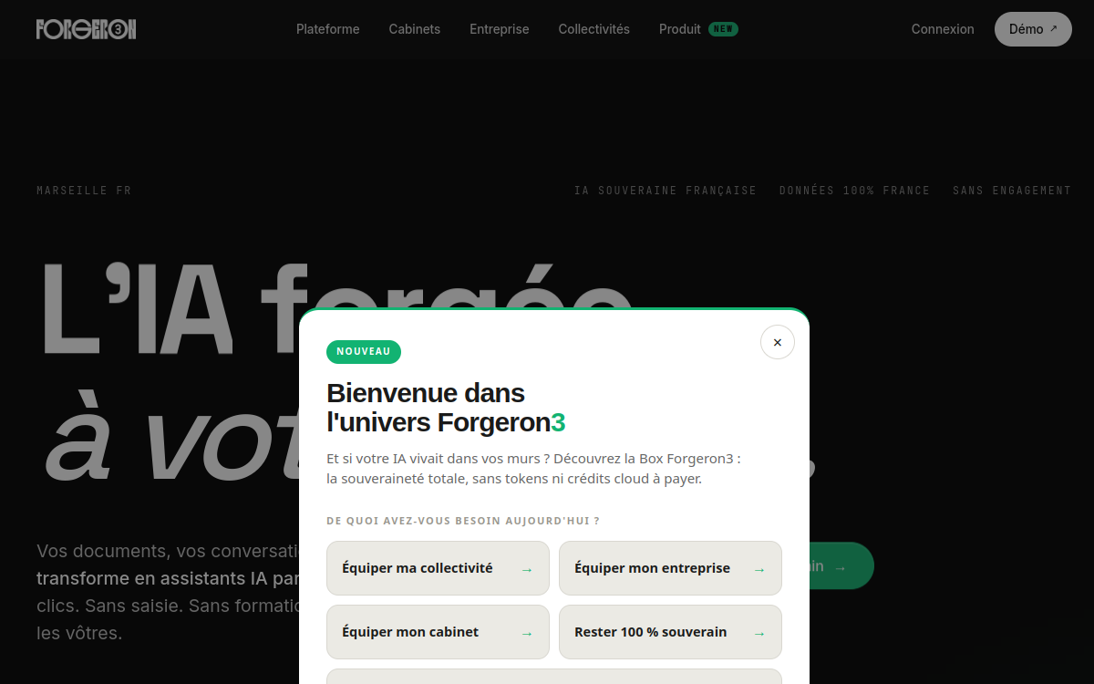 Screenshot of FORGERON3