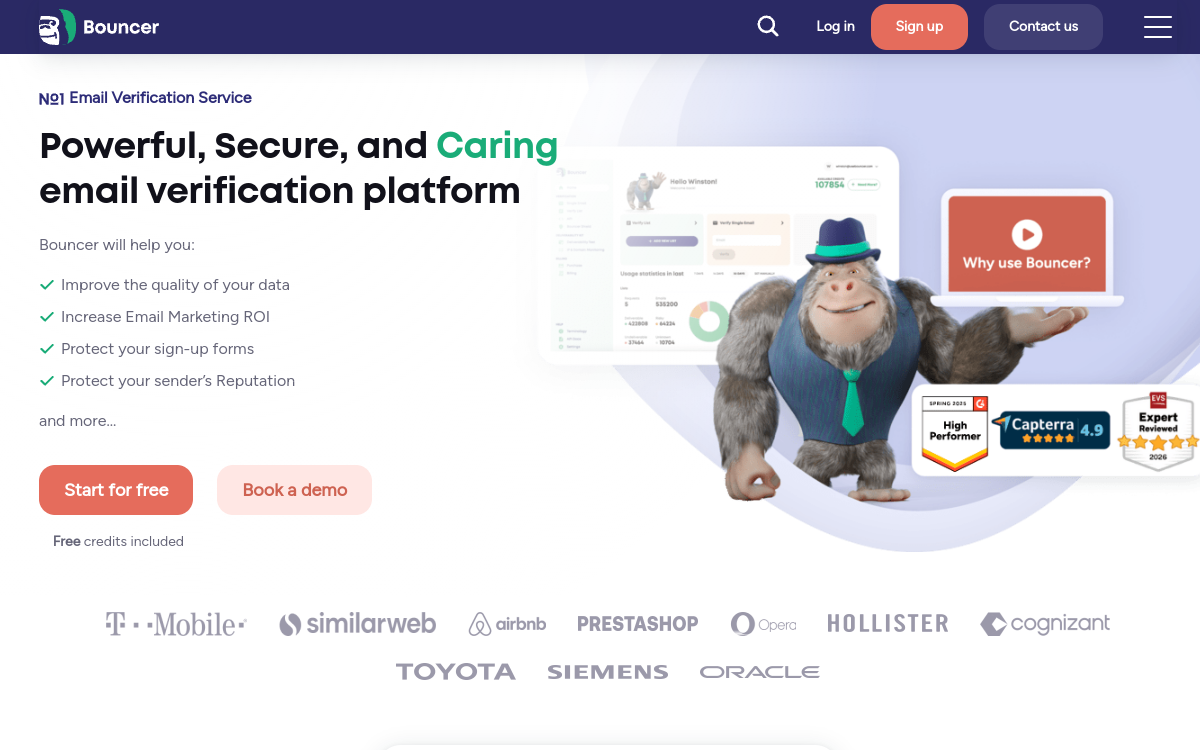 Screenshot of Bouncer