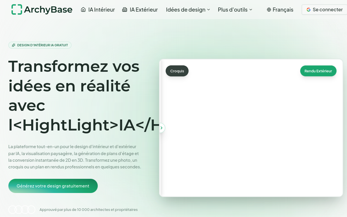 Screenshot of ArchyBase