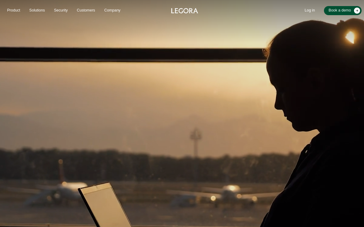 Screenshot of Legora
