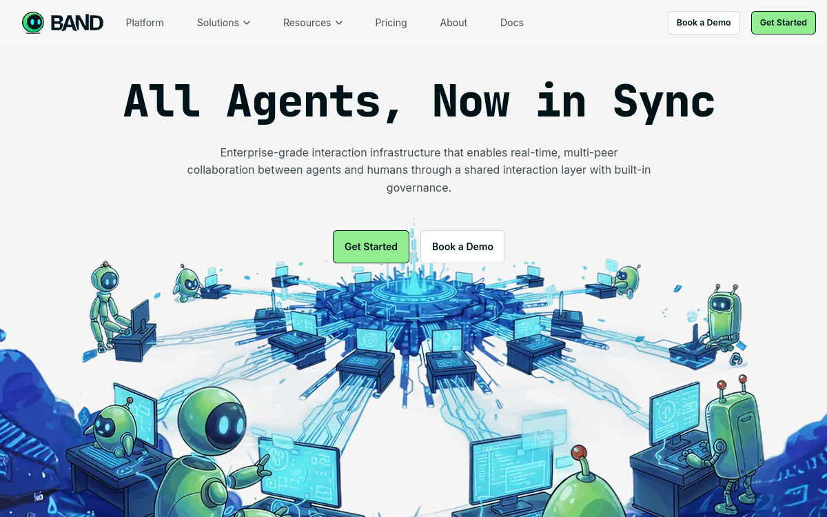 Screenshot of Thenvoi