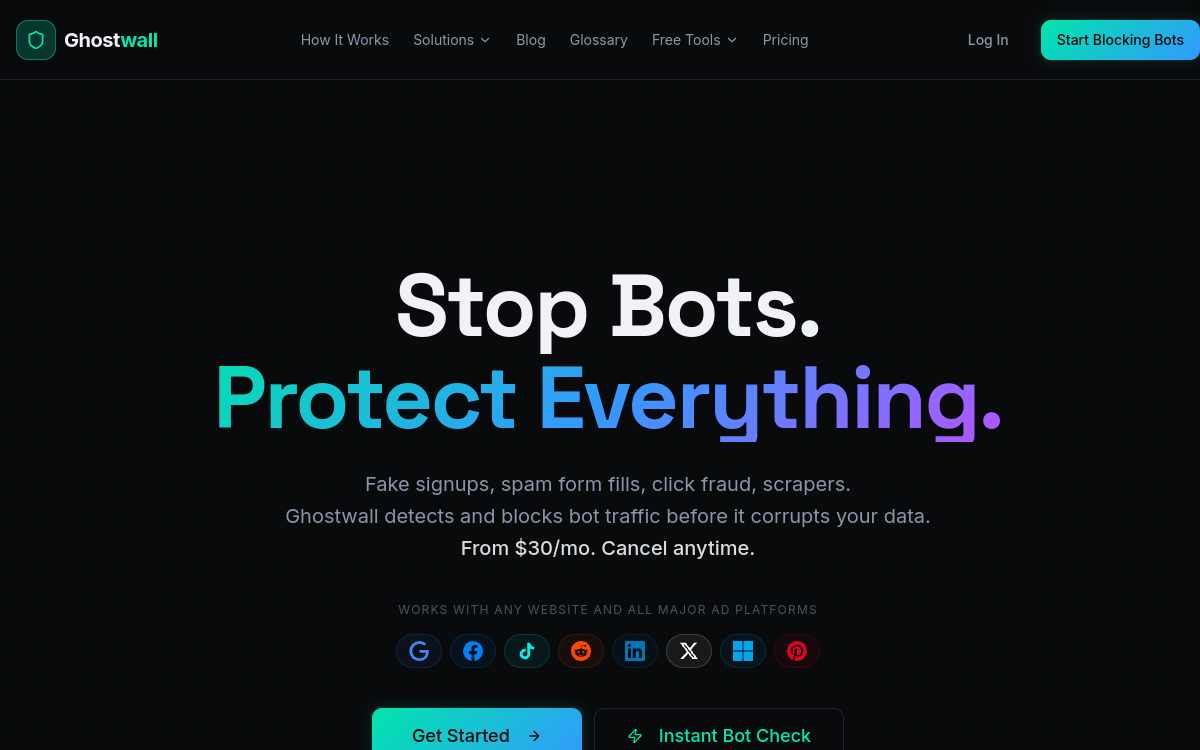 Screenshot of Ghostwall
