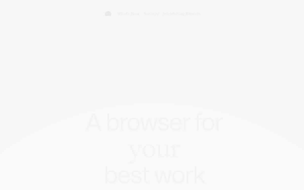 Screenshot of Dia Browser