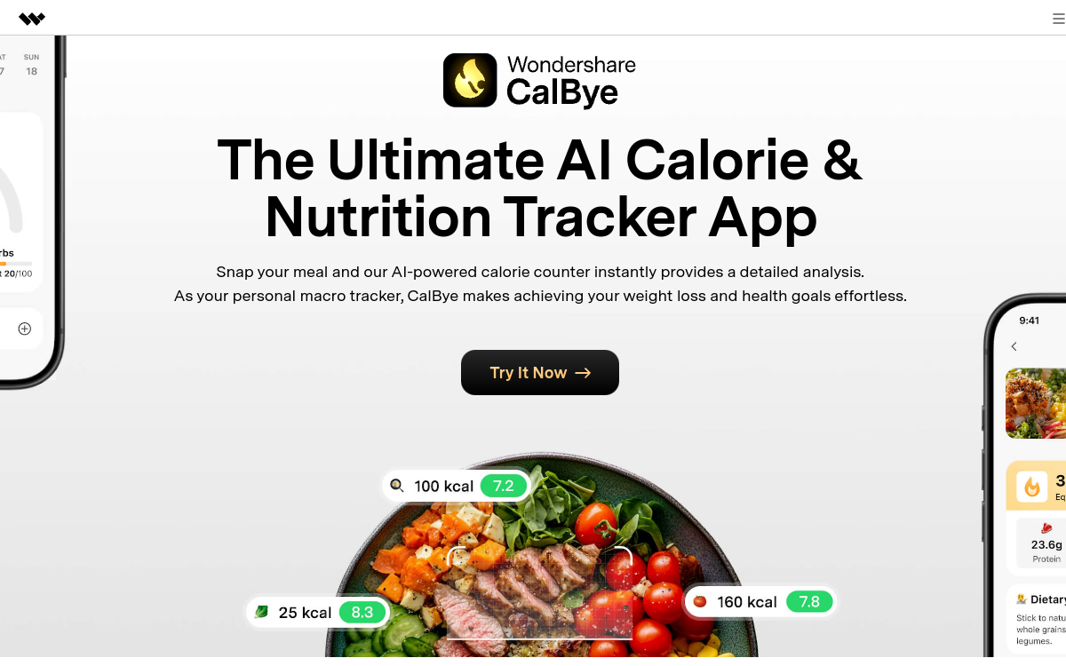 Screenshot of CalBye