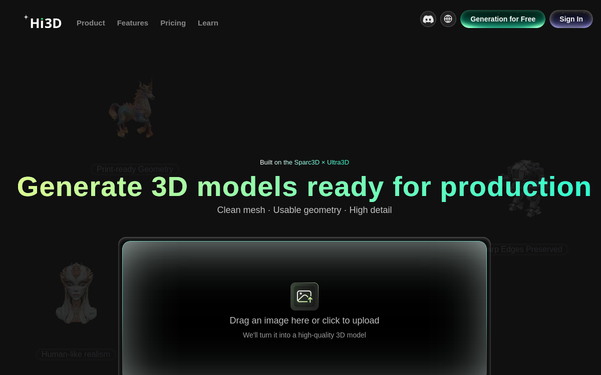 Screenshot of HiTem3D