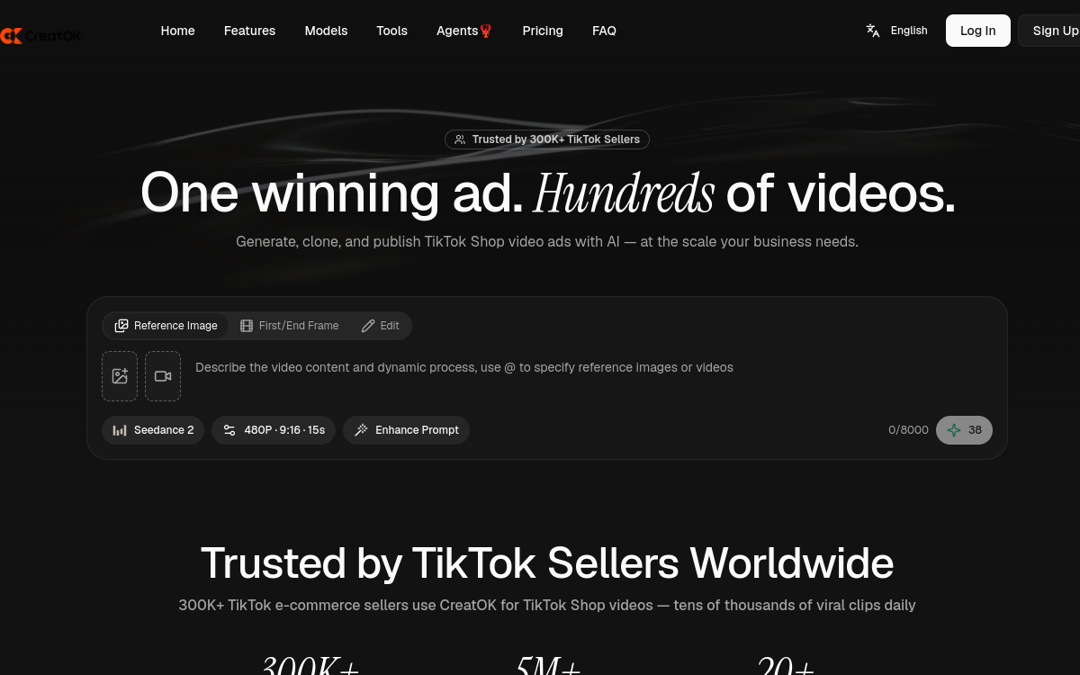 Screenshot of CreatOK