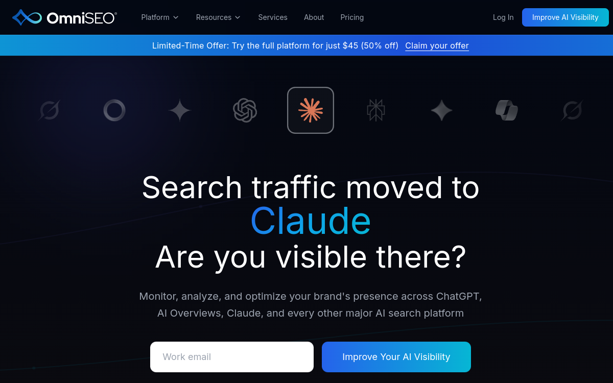 Screenshot of OmniSEO