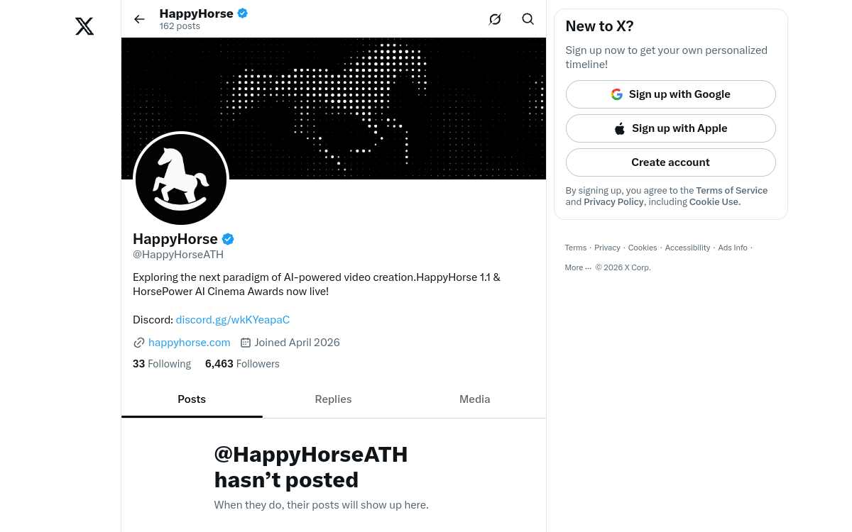 Screenshot of HappyHorse 1.0