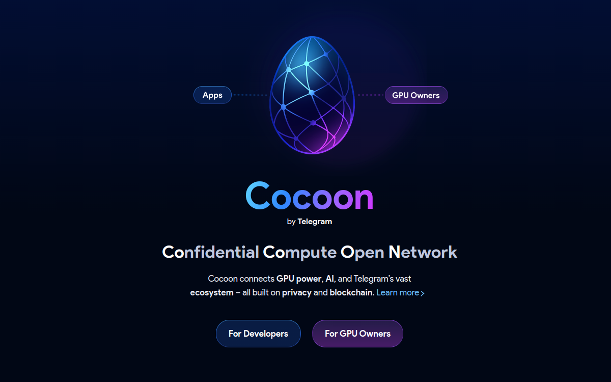 Screenshot of Cocoon