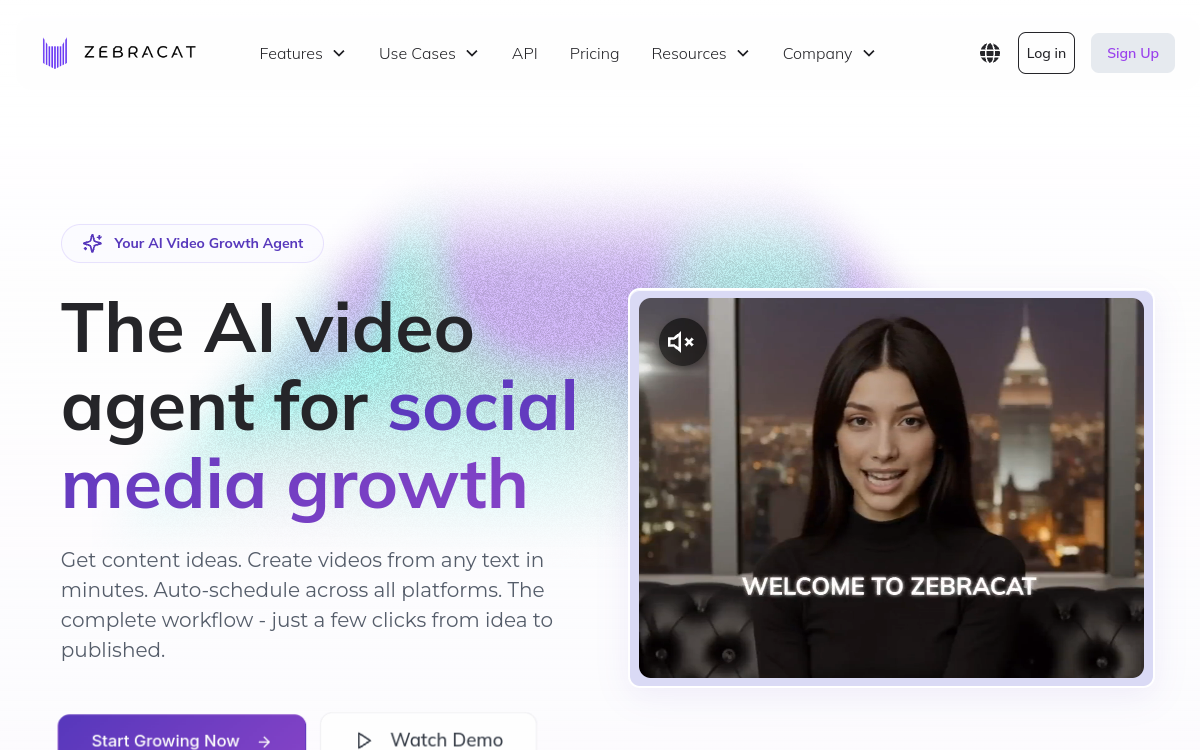 Screenshot of Zebracat