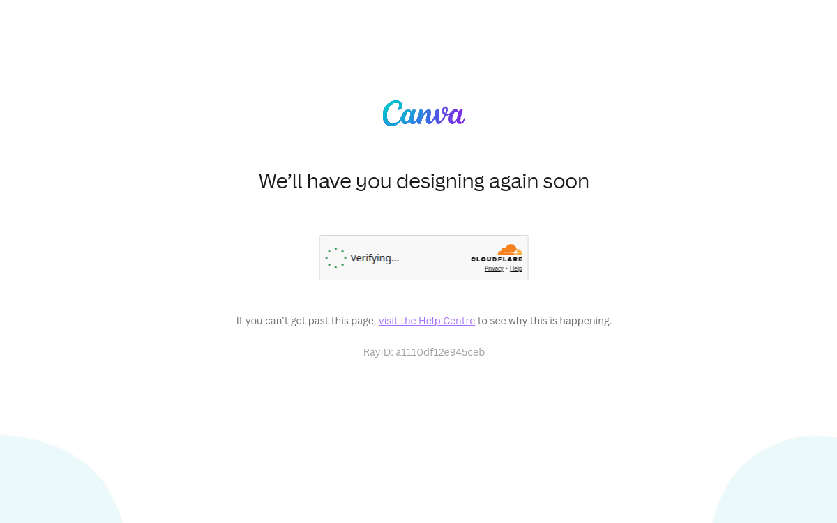 Screenshot of Canva