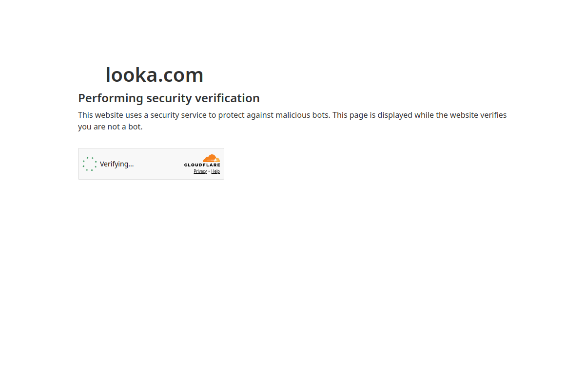 Screenshot of Looka