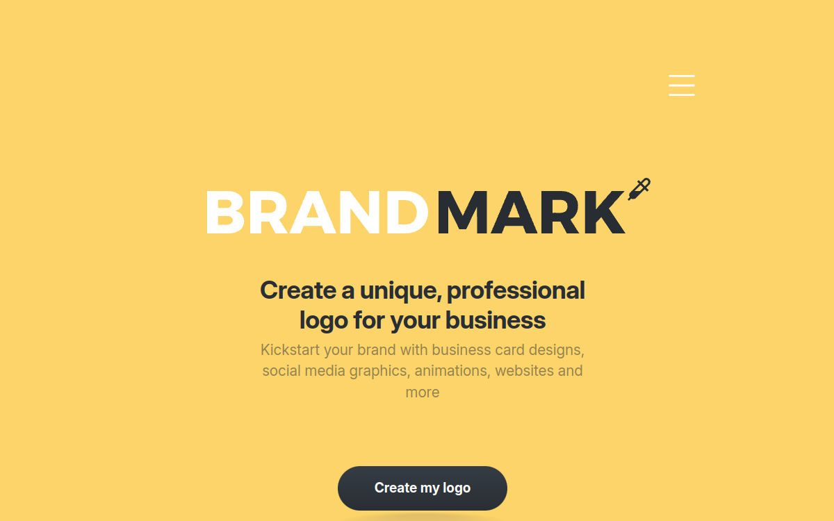 Screenshot of Brandmark