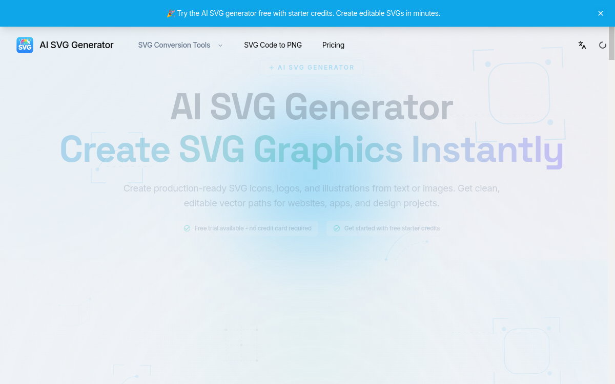 Screenshot of SVG Generator