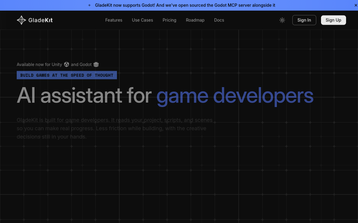 Screenshot of GladeKit