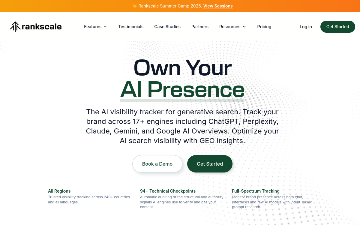 Screenshot of Rankscale
