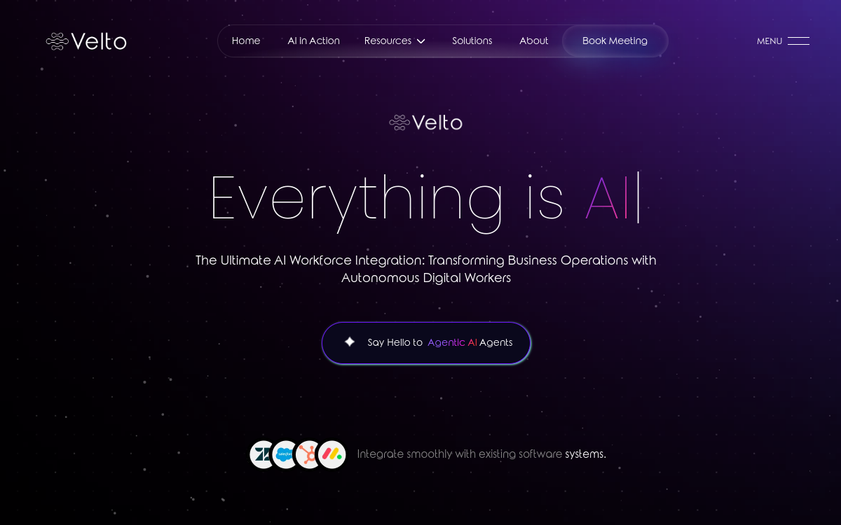 Screenshot of Velto