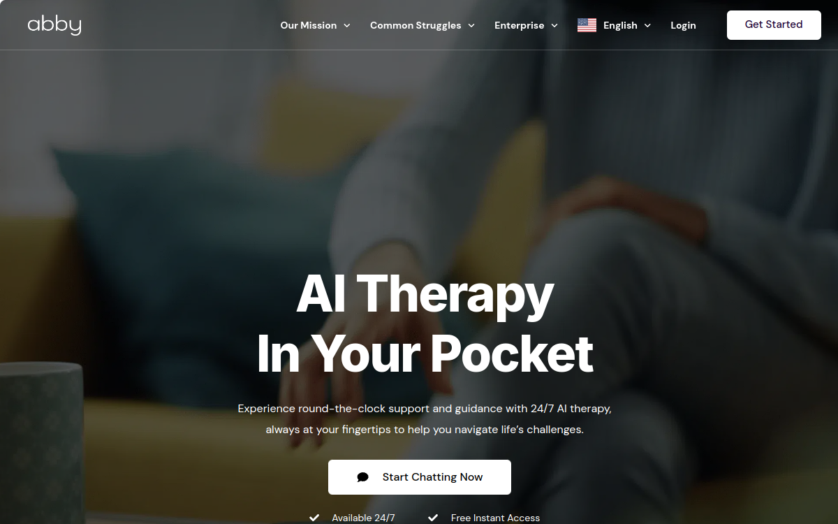 Screenshot of Abby AI