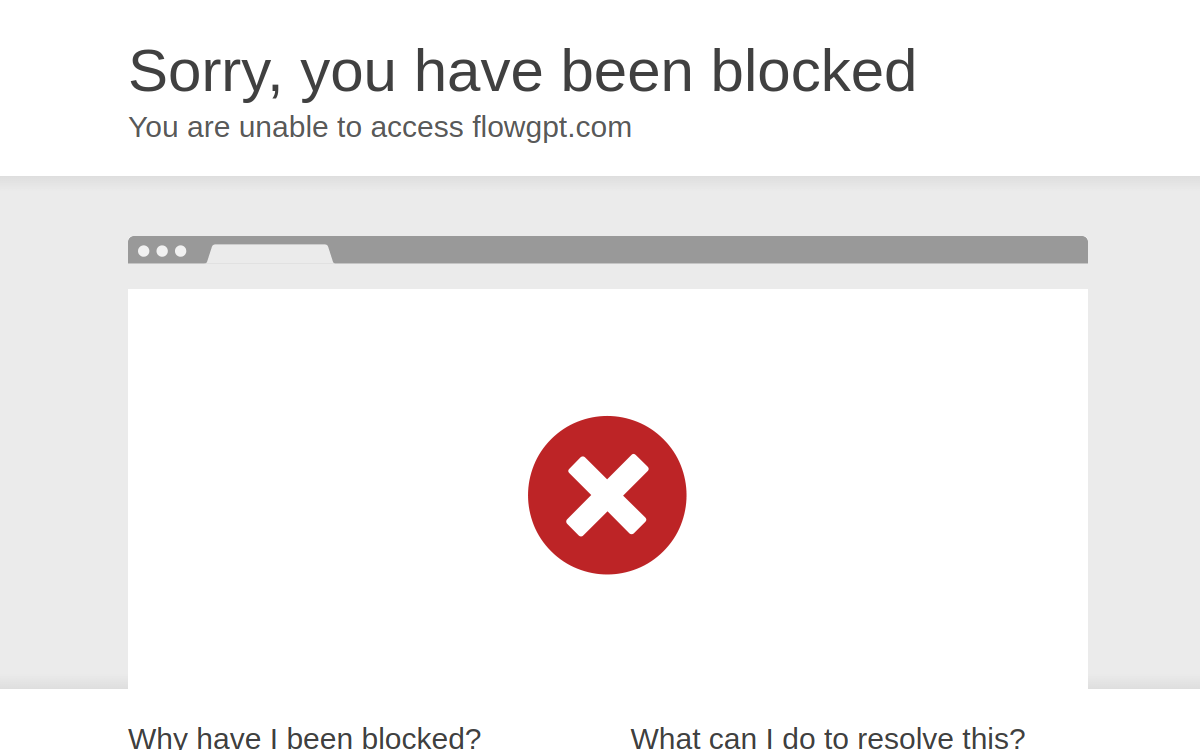 Screenshot of FlowGPT