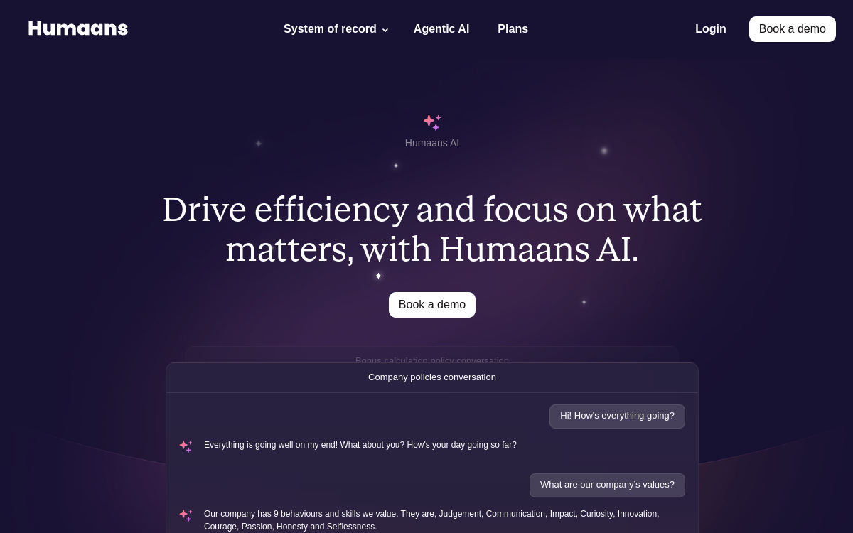 Screenshot of Humaans
