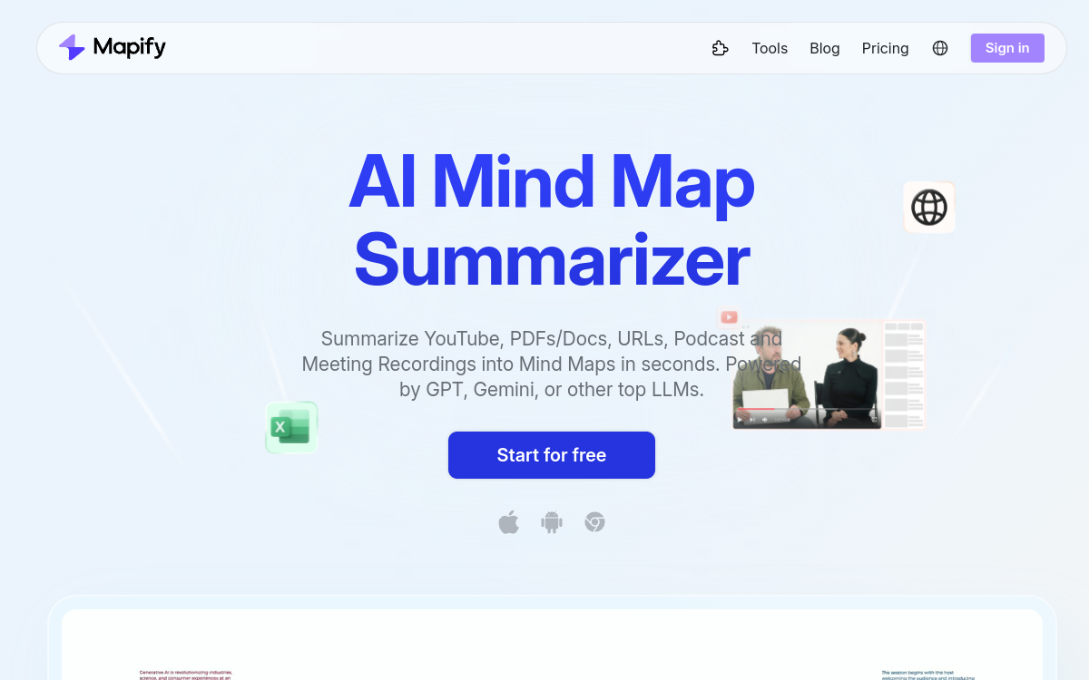 Screenshot of Mapify