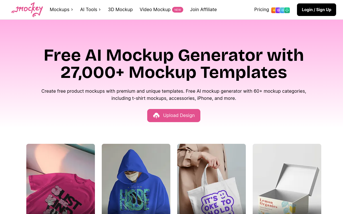 Screenshot of Mockey