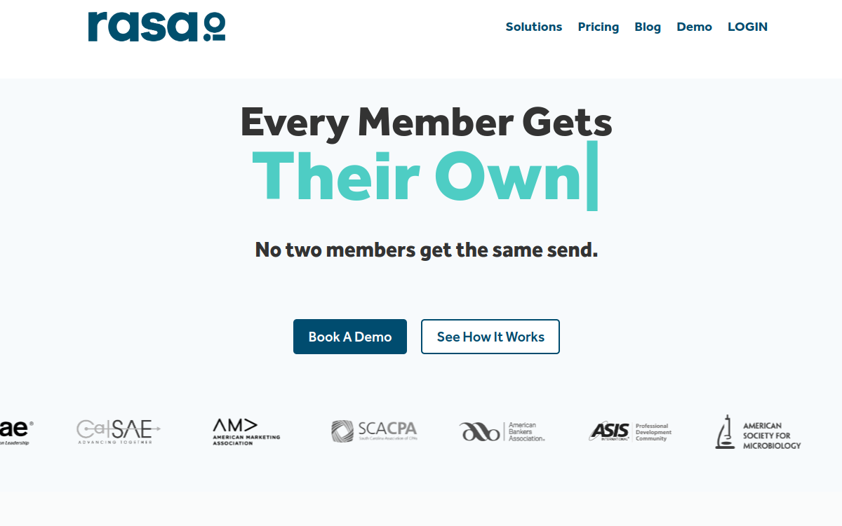 Screenshot of Rasa.io