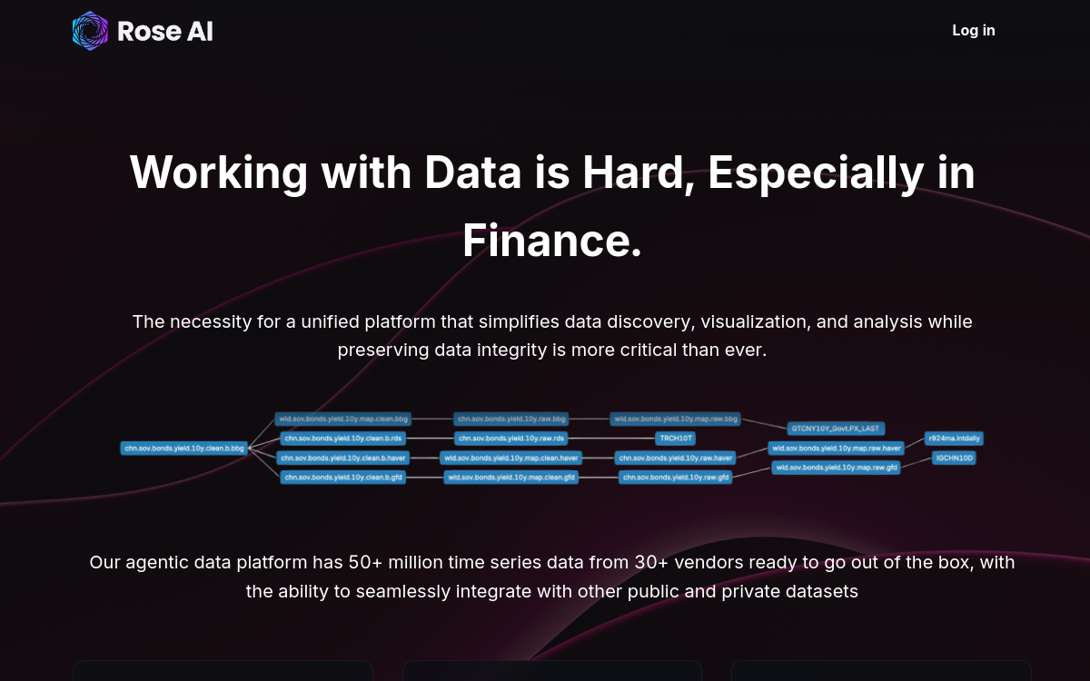 Screenshot of Rose AI