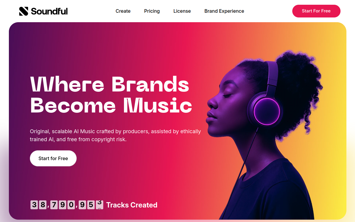 Screenshot of Soundful