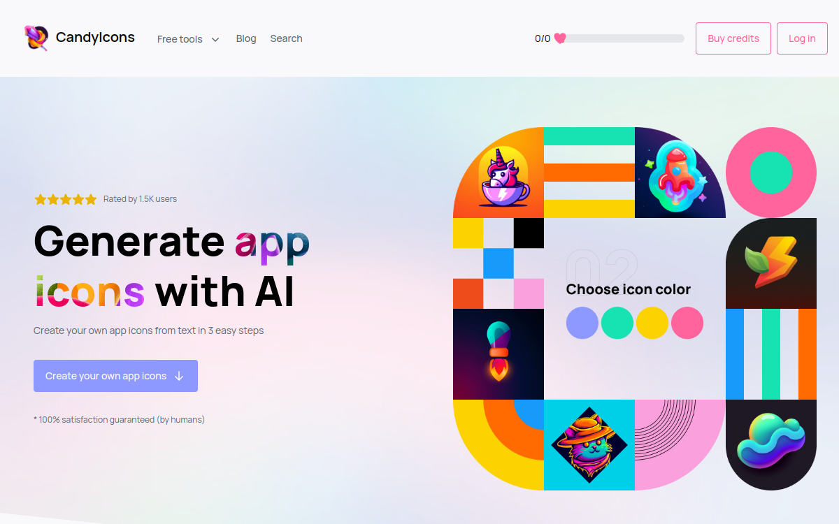 Screenshot of CandyIcons