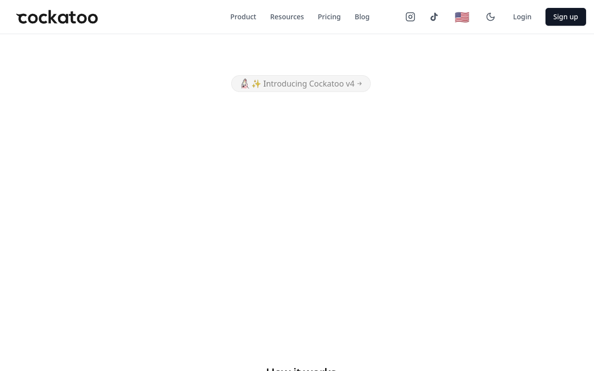 Screenshot of Cockatoo
