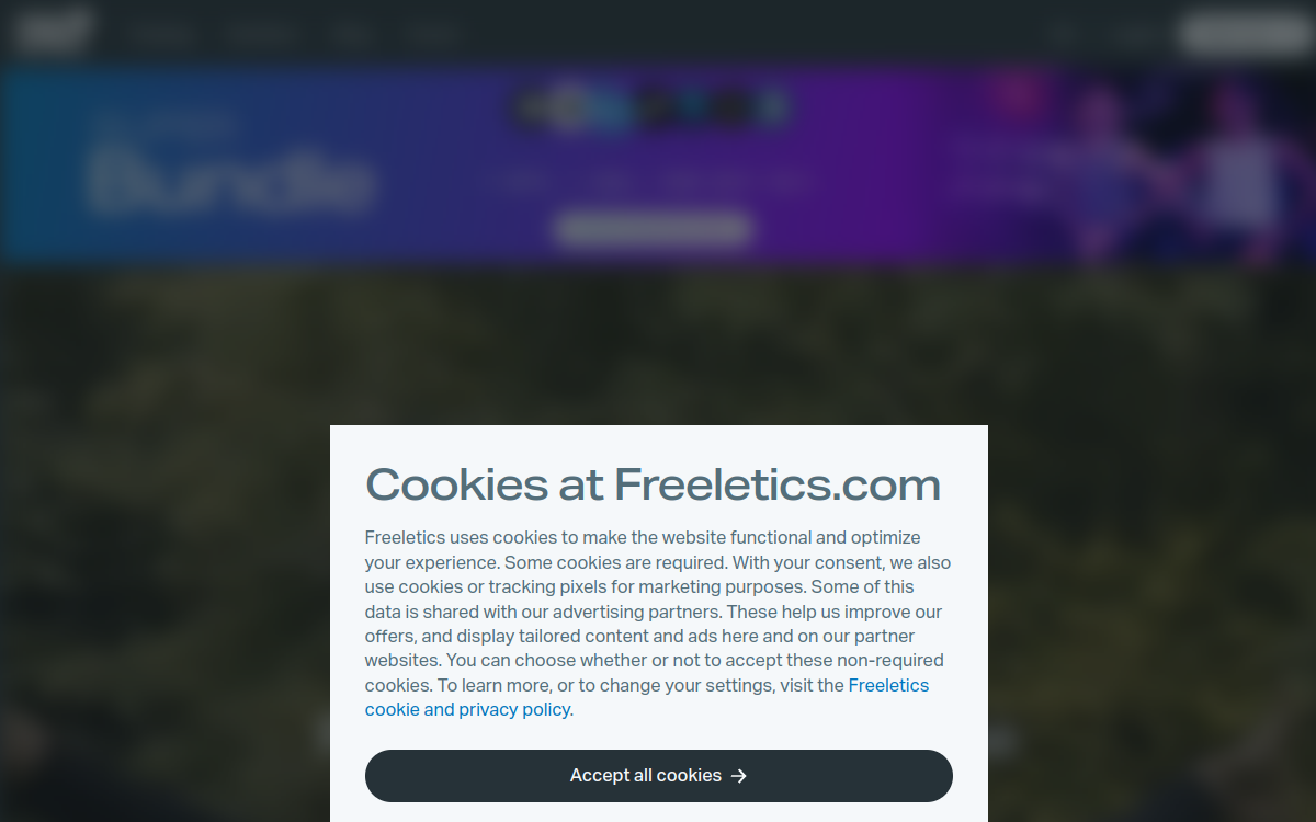 Screenshot of Freeletics