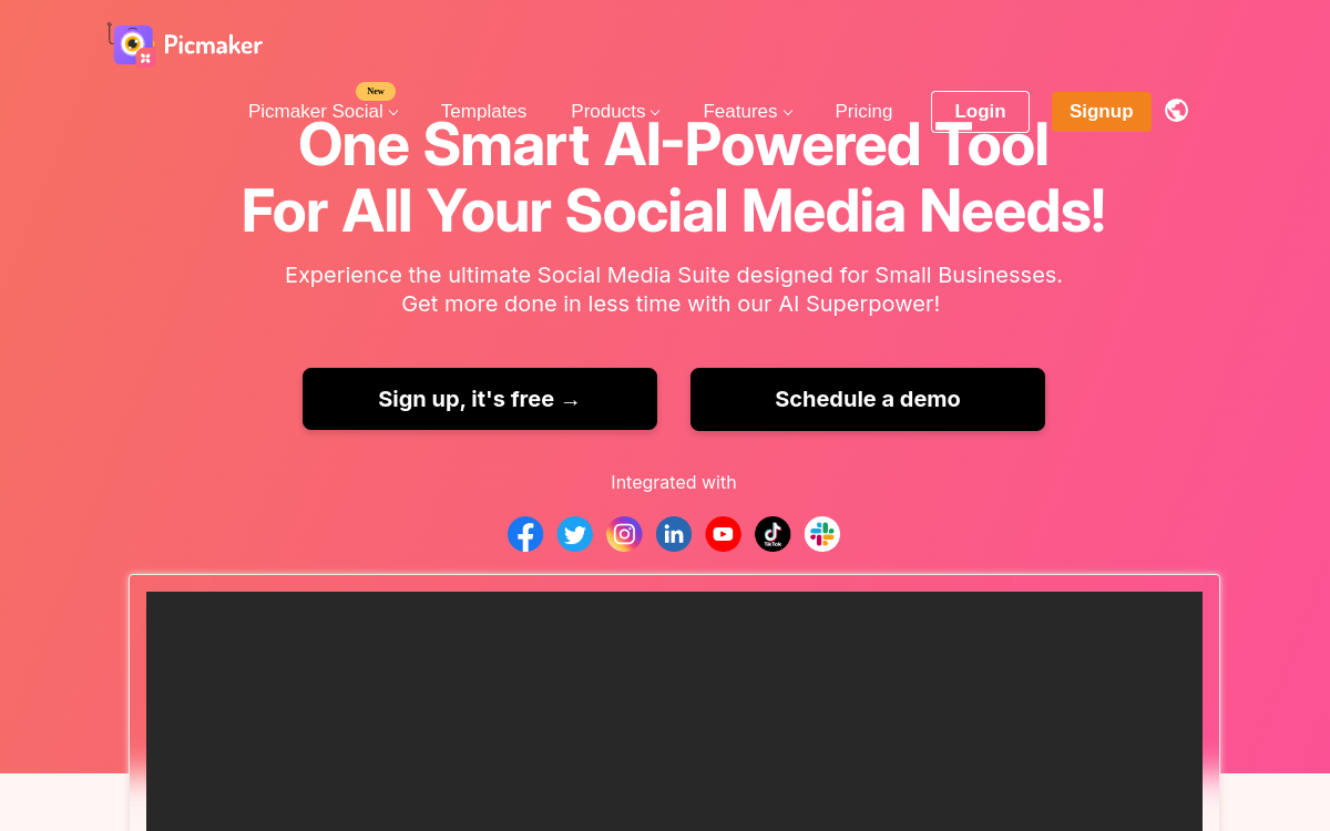 Screenshot of Picmaker