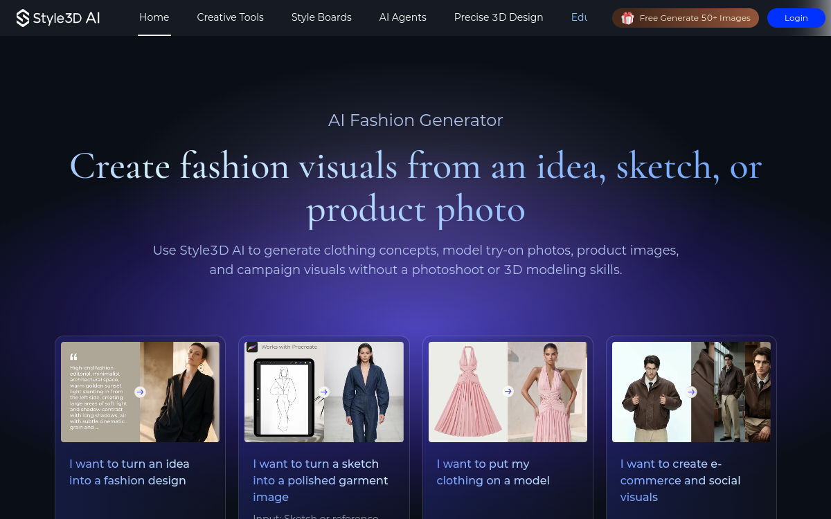Screenshot of Style3D
