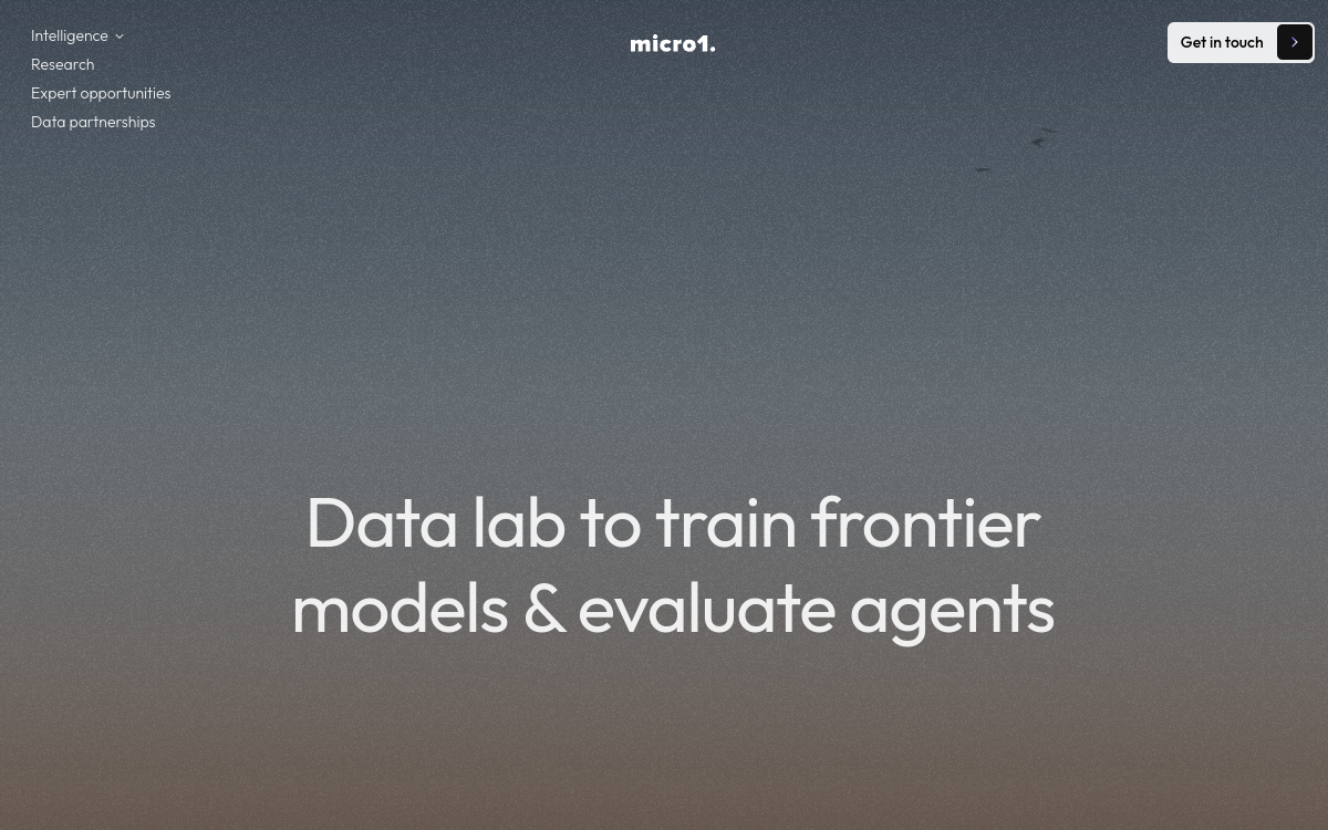 Screenshot of Micro1