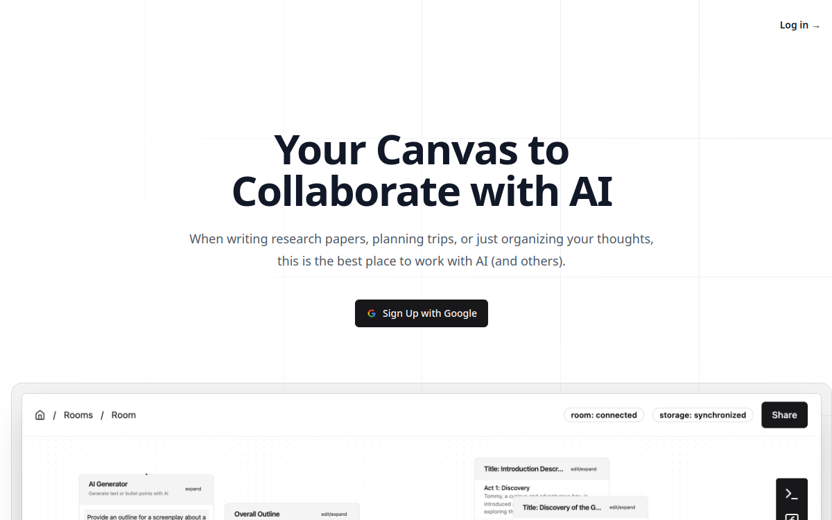 Screenshot of lxi.ai
