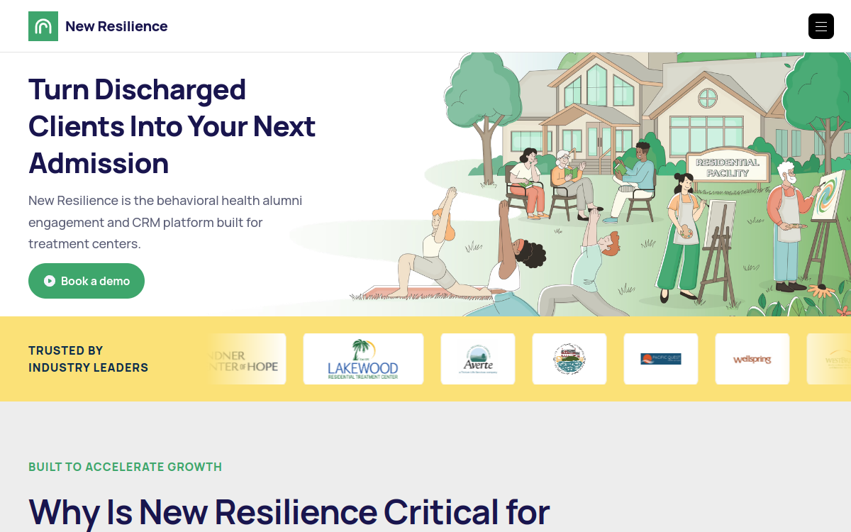 Screenshot of New Resilience