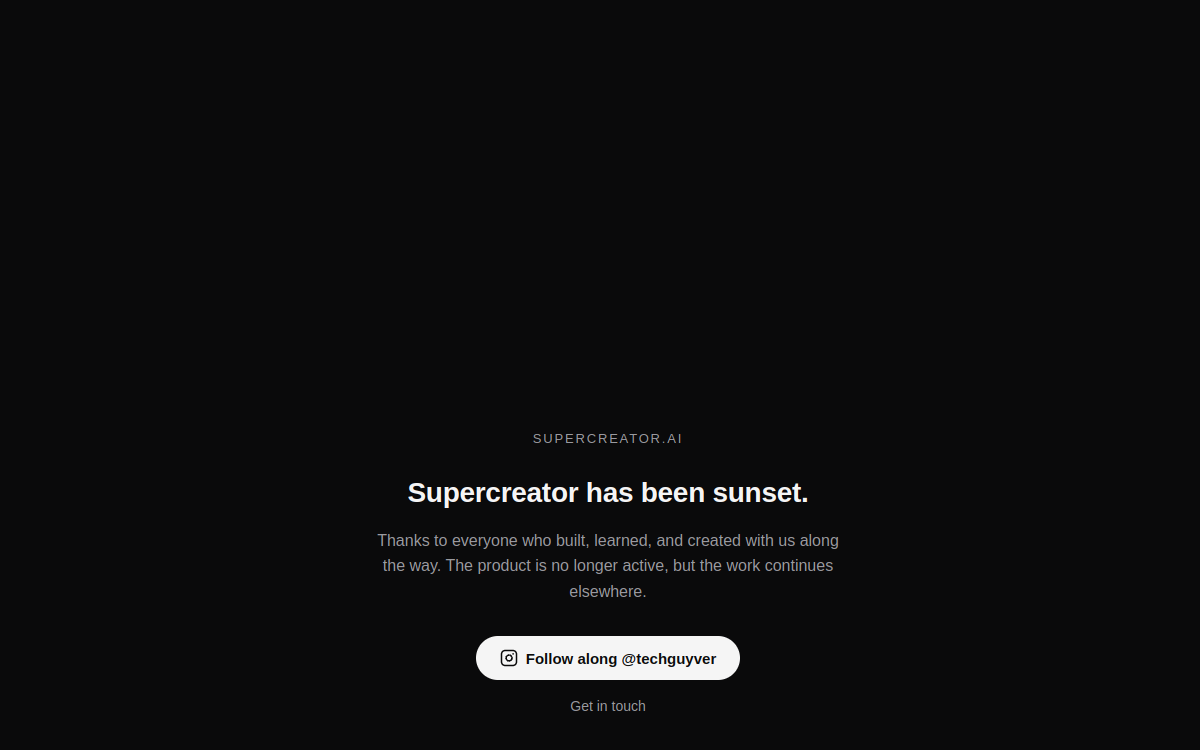 Screenshot of Supercreator