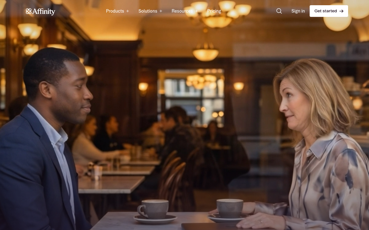 Screenshot of Affinity