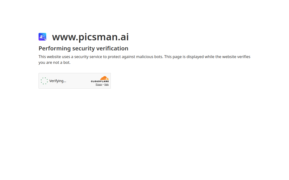 Screenshot of Picsman AI Video Enhancer