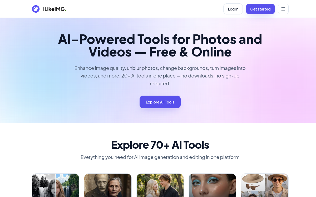 Screenshot of iLikeIMG